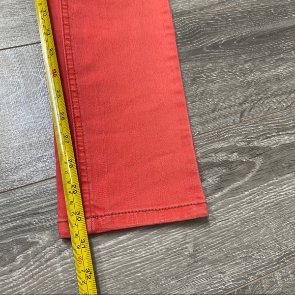 NWT Free people salmon slim straight jeans 24 - Picture 7 of 9